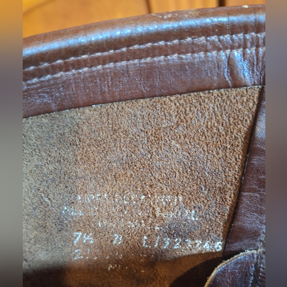 CAROLINA steel-toed oil resistant leather work boots. Size 7 1/2 - Picture 16 of 16